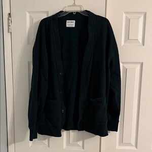 Old Navy Emerald Green Cardigan with Buttons